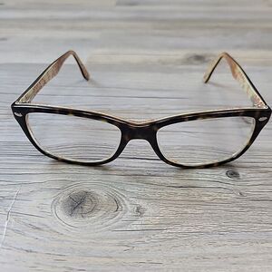 Ray BAN‎ RB5228 5057 Eyeglasses Brown Tortoise Beige FRAMES ONLY 53-17 140 Logo